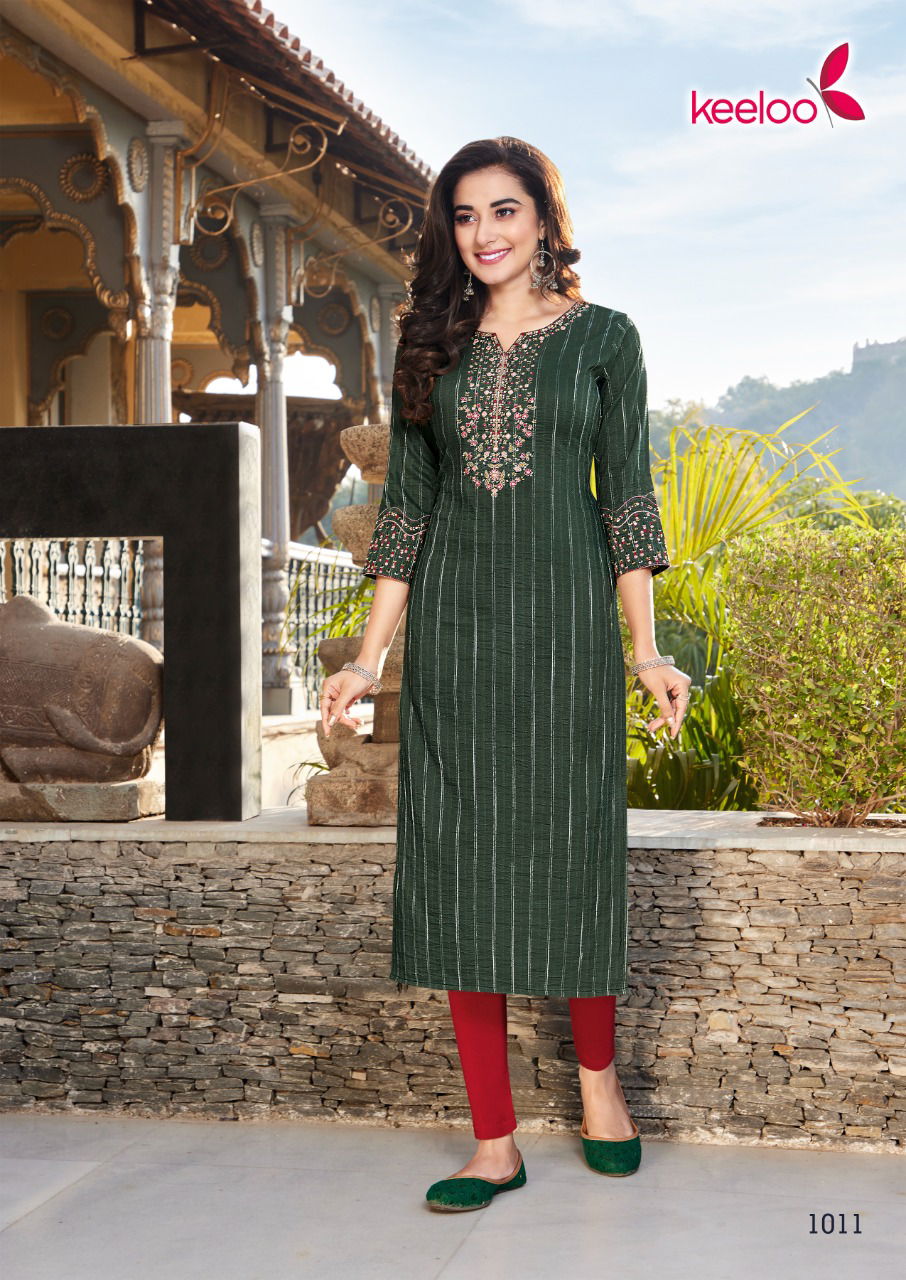 Koodee Kanika 1 New Exclusive Wear Viscose Designer Latest Kurti Collection